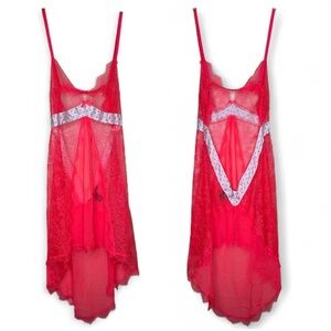 Large Victoria’s Secret High Low Nightgown Lingerie